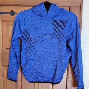 Under Armour Boy's Blue Fleece Lined Hoodie